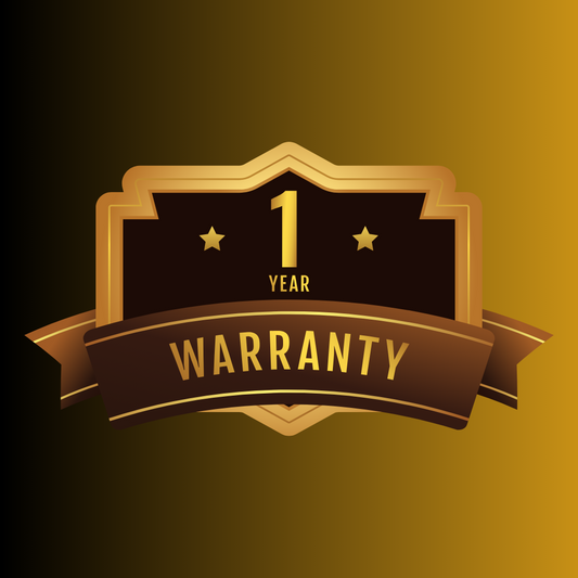 1 Year Warranty - Full Refund/Replacement Guarantee